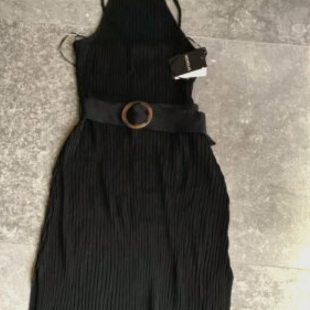 Nicholas Belted, Ribbed Dress